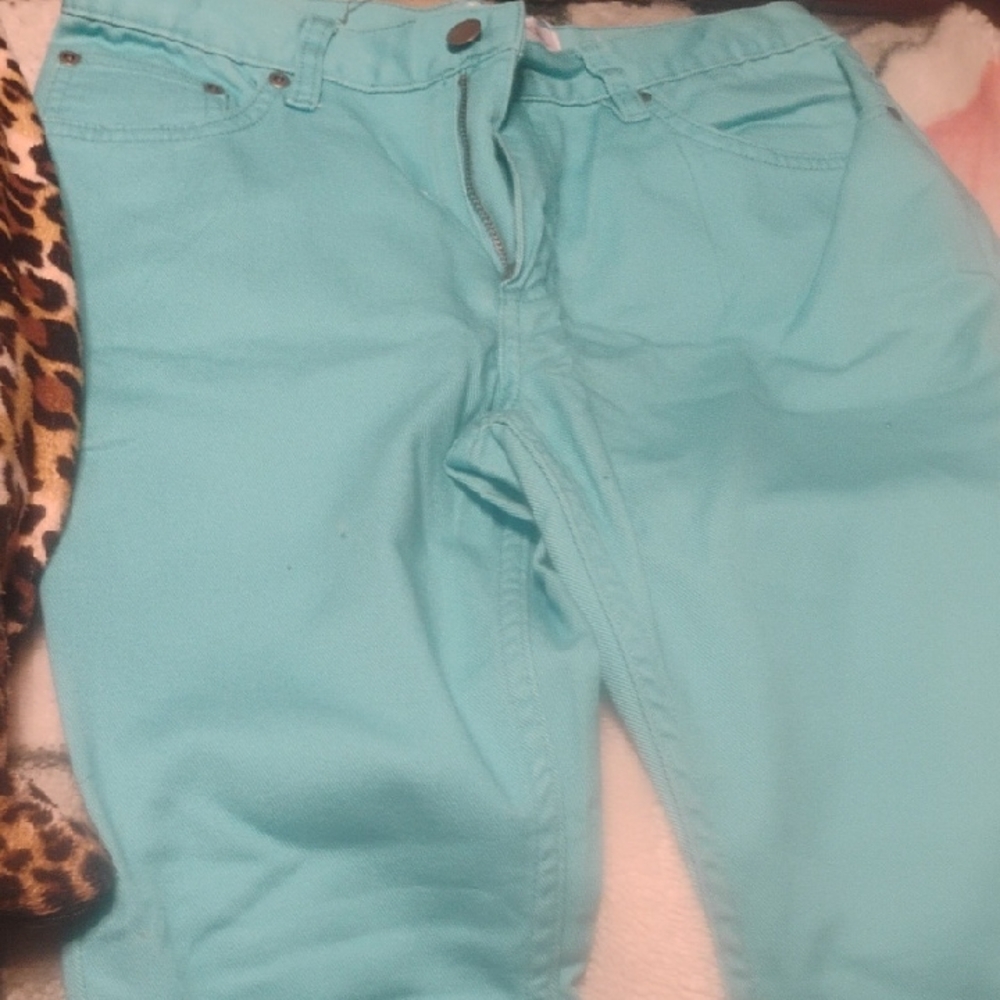Women's Aqua Jeans